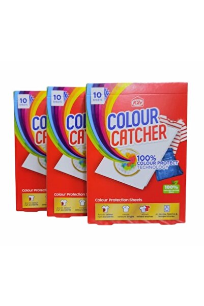 K2R Colour Catcher - Color Catcher Sheets, 3x10 Washes (30 sheets)