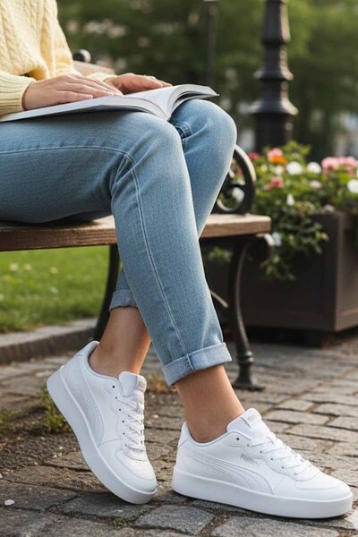 Puma Kadın Beyaz Günlük Spor Ayakkabı Comfort Model RS-9