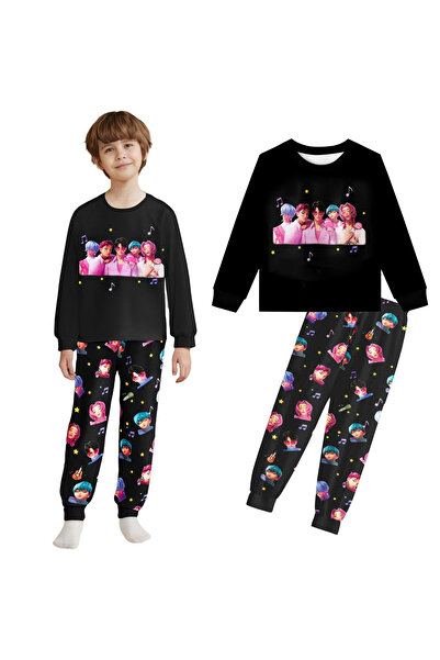 NO BRAND K-Pop Devil Hunter themed kids' pajamas set, home wear, uni, multipl...