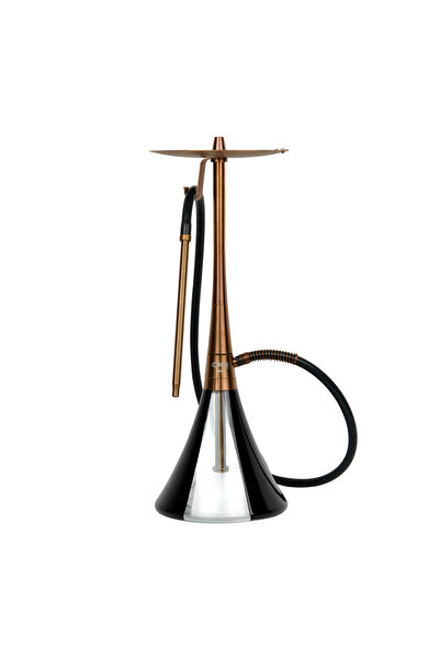 Oduman ORION NARGİLE - BRONZ GÖVDE-SİYAH CAM