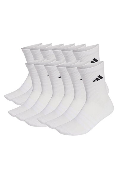 adidas Unisex Socken, 12er Pack - Cushioned Crew Socks, Logo, gepolstert, ein...