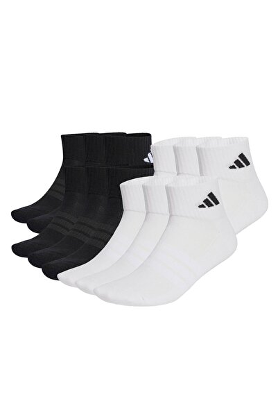 adidas Unisex Quarter Socken, 12er Pack - Cushioned Essentials Ankle Socks, L...
