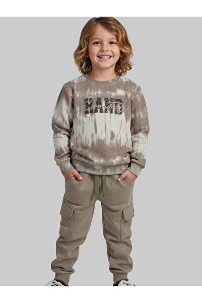 BOYNEAR ترنج ولادي شتوي يتميز بألوانه الزاهية ونمط التاي داي الجذاب.