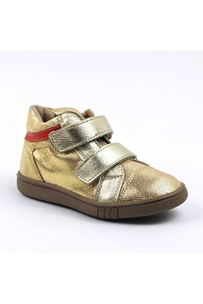 tino Ghete sport pentru copii , din piele naturala 3237-AURIU