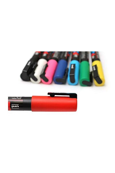 POSCA Set de 15 markere, permanente, pe bază de apă, 0,9 mm, multicolor