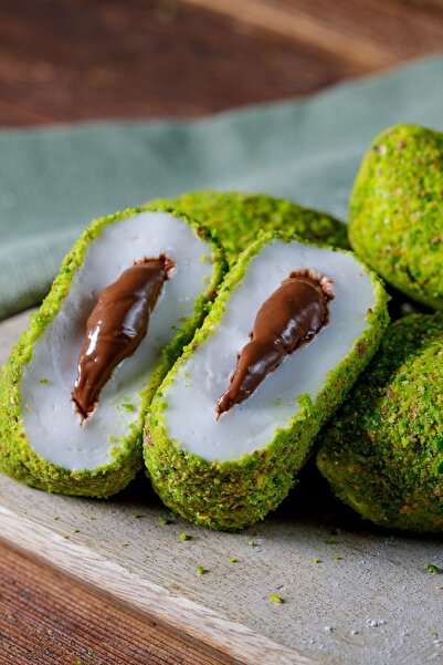 BEN GURME Lokum - Antep Fıstıklı Çikolatalı Bohça Lokum 325 Gram