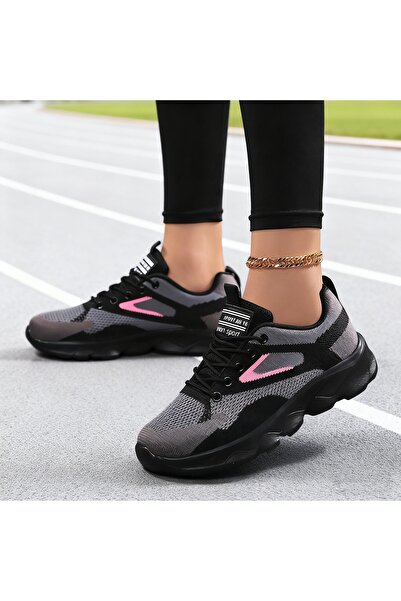 SOSENFER Kadınlar için rahat ve çok amaçlı hafif yürüyüş ayakkabısı