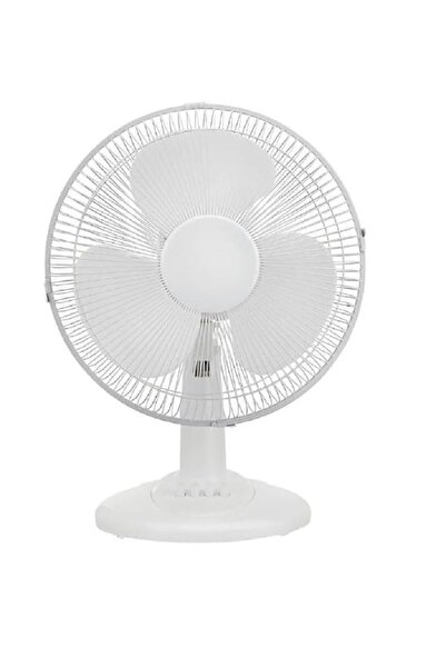 Denx DX2546 12‑inch Table Fan – 3 Speeds, Oscillating, Quiet