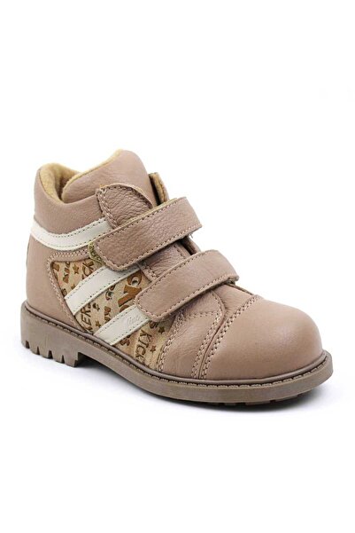 tino Ghete pentru copii , captusite, din piele naturala 3237-BEJ/BEJ/31
