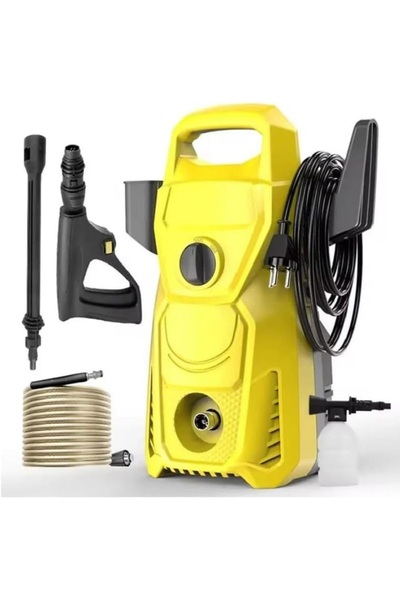Denx DX3316 1600W Electric Pressure Washer – Thermal Protection, Wheels