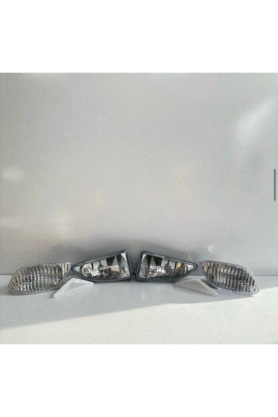 ATS OTO YEDEK PARÇA Focus 1 (99-02) Makyajsız Kasa Sis takımı-Çamurluk Sinyali Takım şeffaf-Şeffaf Tampon Sinyal Takımı