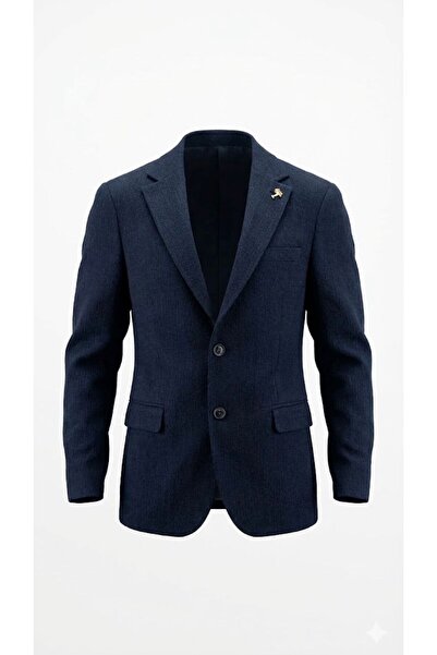 Plus Scorpion Men's jacket, textured, elegant style