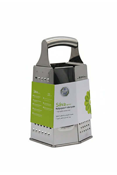 ALSAIF KITCHEN Sáva Series مبشرة يدوية ستانلس 6جوانب (22 سم)، متعددة الأغراض ...