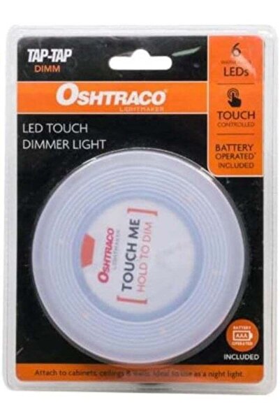 Oshtraco Round Dimmable LED Tap Light