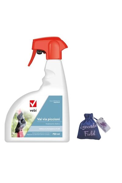 Vebi Spray repelent pentru păsări și porumbei Vai Via 750 ml sac lavandă LF 10 g