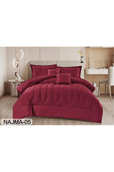 LUXURY Double bed set, star-shaped velvet winter fur, 230x250