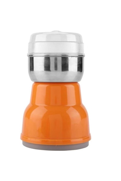 Denx DX4201 12V Portable Coffee & Spice Grinder – 120W, 80 g, Orange