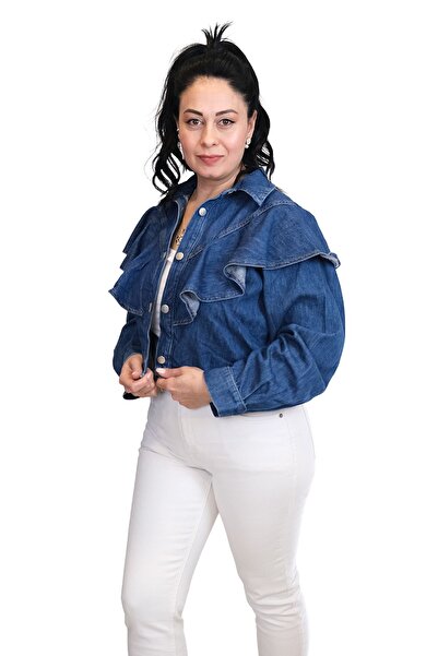 Blues Outlet Women's Volanli Denim Shirt-Blue