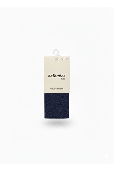 Katamino Arcello Silvery Tights - Navy Blue