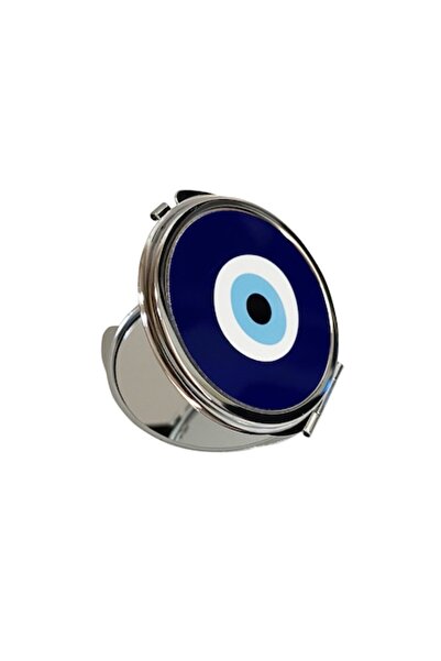 stickerino Evil Eye metallic pocket makeup mirror