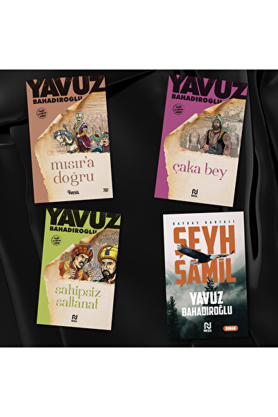 Nesil Yayınları YAVUZ BAHADIROĞLU 4 KİTAPLIK TARİH SETİ
