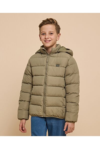 R&B سترة سادة بغطاء رأس رأس وسحاب للإغلاق