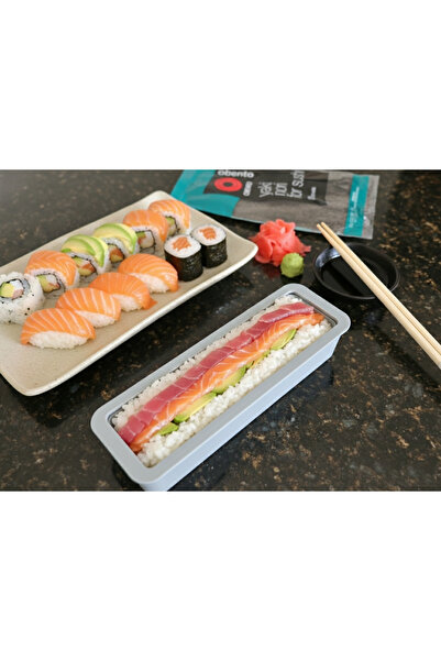 Rapithwin Sushi Yapım Seti - Mükemmel Rulolar İçin Pratik Kalıp ve Nori Tutucu