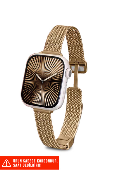 Nezih Case سوار معدني مغناطيسي متوافق مع Apple Watch Series 9/8/7/6/5/4/3/2/s...