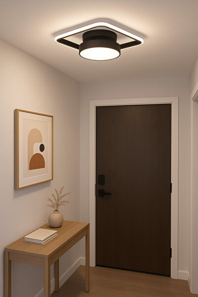 Modavize Nova Modern Hol Antre Yatak Odası Giyinme Odası Mutfak Beyaz Işık Ledli Renk Tekli Led Avize