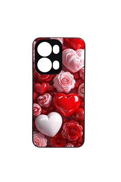 ELITE MOBILE Carcasă moale TPU compatibilă cu Oppo Reno 13 Pro, design Love2