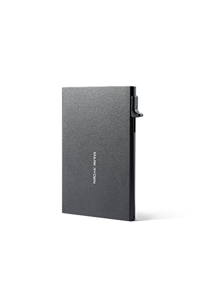 Mark Ryden حامل بطاقات معدني MR23، محفظة ألومنيوم رفيعة قابلة للطي، مزودة بتق...