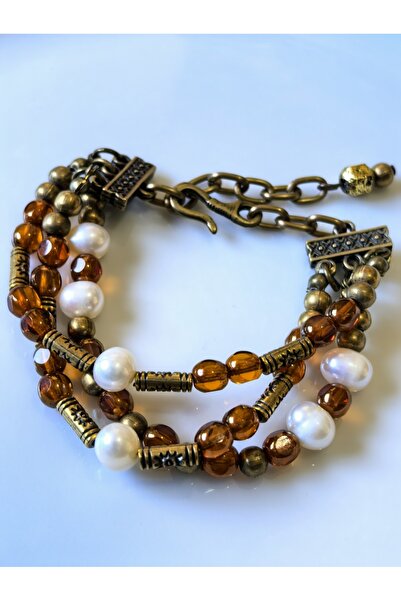 THİNBLACK سوار – لؤلؤ حقيقي وكريستال العنبر