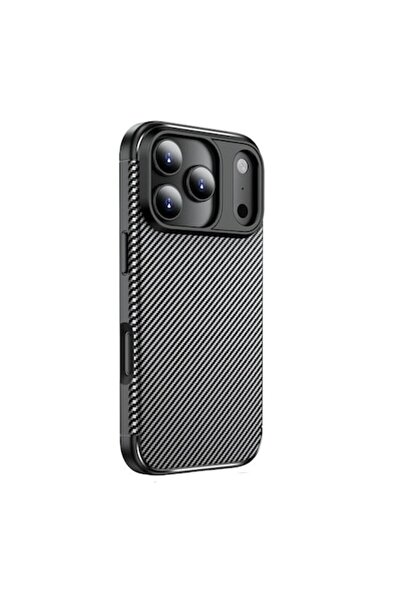 ELITE MOBILE Carcasă cu design moale din fibră de carbon, compatibilă cu iPho...