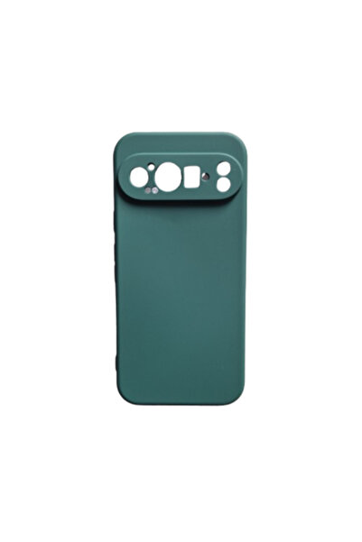 OEM Carcasă din catifea moale TPU pentru Google Pixel 9 Pro XL - Verde închis