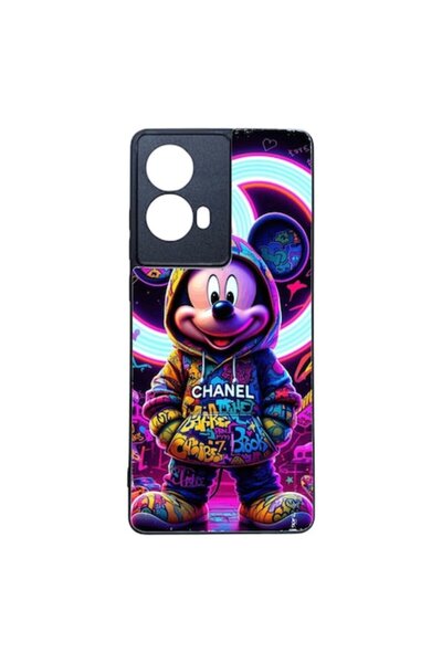 ELITE MOBILE Carcasă moale TPU compatibilă cu Motorola G85 5G, design Stitch