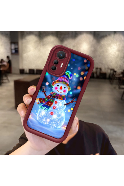 Hontinga حافظة ملونة بسيطة من مادة السيليكون المتوافقة مع هاتف Xiaomi Mi 13 L...