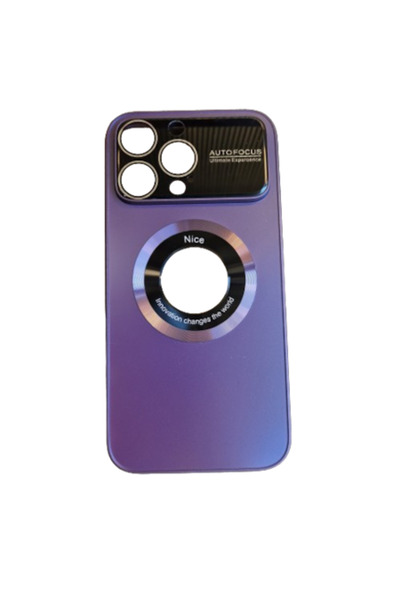 OEM Carcasă Lux Magnetic Autofocus compatibilă cu iPhone 14 Pro Max — Violet