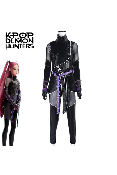 NO BRAND K-POP Witch Hunt cosplay, Mira black suit, XXXL