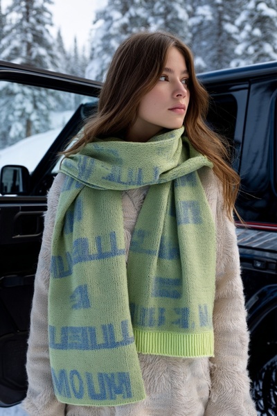 LAGRANZE Eșarfă pentru femei Urban Mist Motif