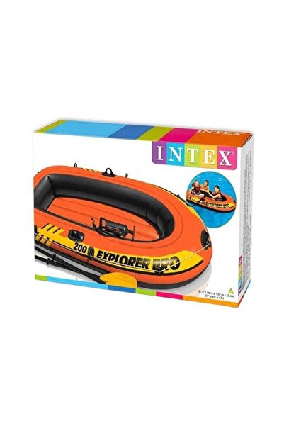 Intex Explorer Pro 200 Boat - Orange - 196x102x33cm