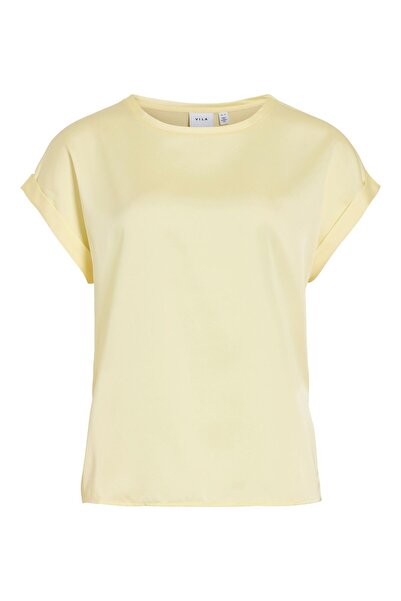 VILA Oberteil mit kurzen Ärmeln VIELLETTE