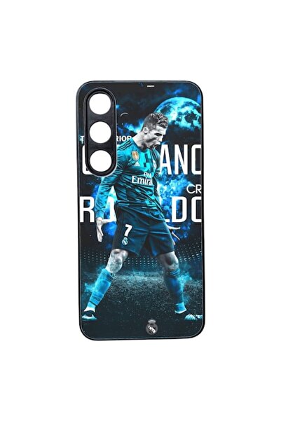 ELITE MOBILE Carcasă moale TPU compatibilă cu Samsung Galaxy S25, design fotbal
