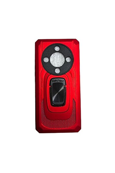 OEM Antishock case with magnet and ring compatible with Honor Magic 6 Lite, Red