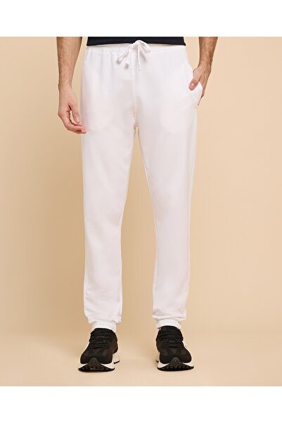 R&B Solid Joggers With Drawstring Waist