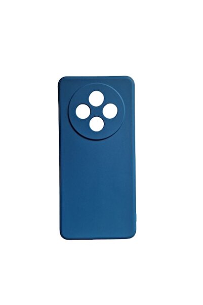 OEM Husă moale din catifea compatibilă cu Oppo Reno 12F / Reno 12FS, albastră