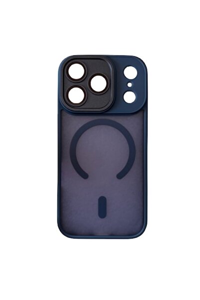 ELITE MOBILE Carcasă magnetică moale TPU compatibilă cu iPhone 17 Pro, albast...