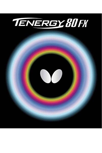 BUTTERFLY Tenergy 80 FX Table Tennis Rubber Red (1.9mm)