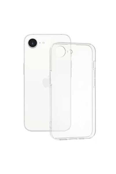 ELITE MOBILE Carcasă moale TPU compatibilă cu iPhone 16e, transparentă
