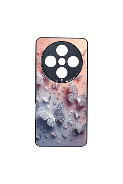 ELITE MOBILE Carcasă moale TPU compatibilă cu Oppo Find X8 Pro, design fluture