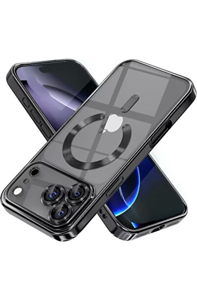 ELITE MOBILE Carcasă magnetică de lux TPU compatibilă cu iPhone 17 Pro Max, n...